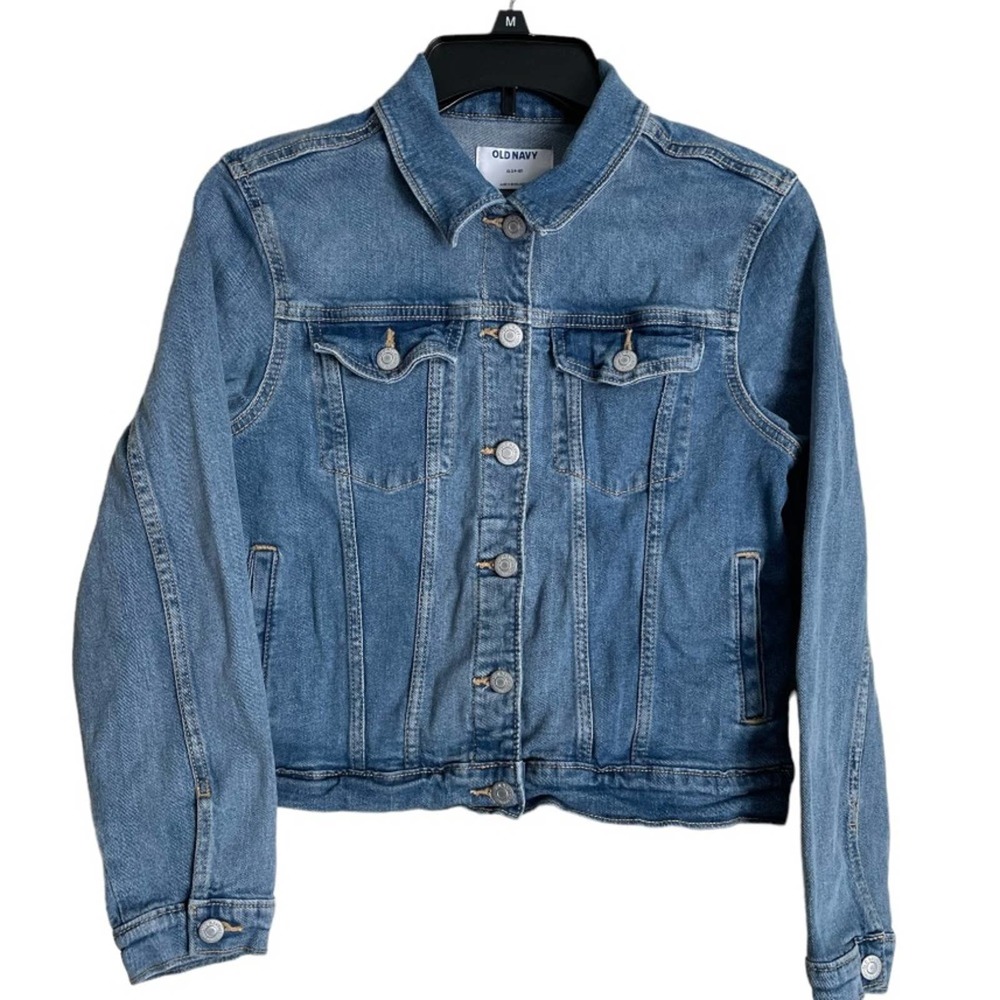 Old Navy Kids Blue Jean Jacket XL
